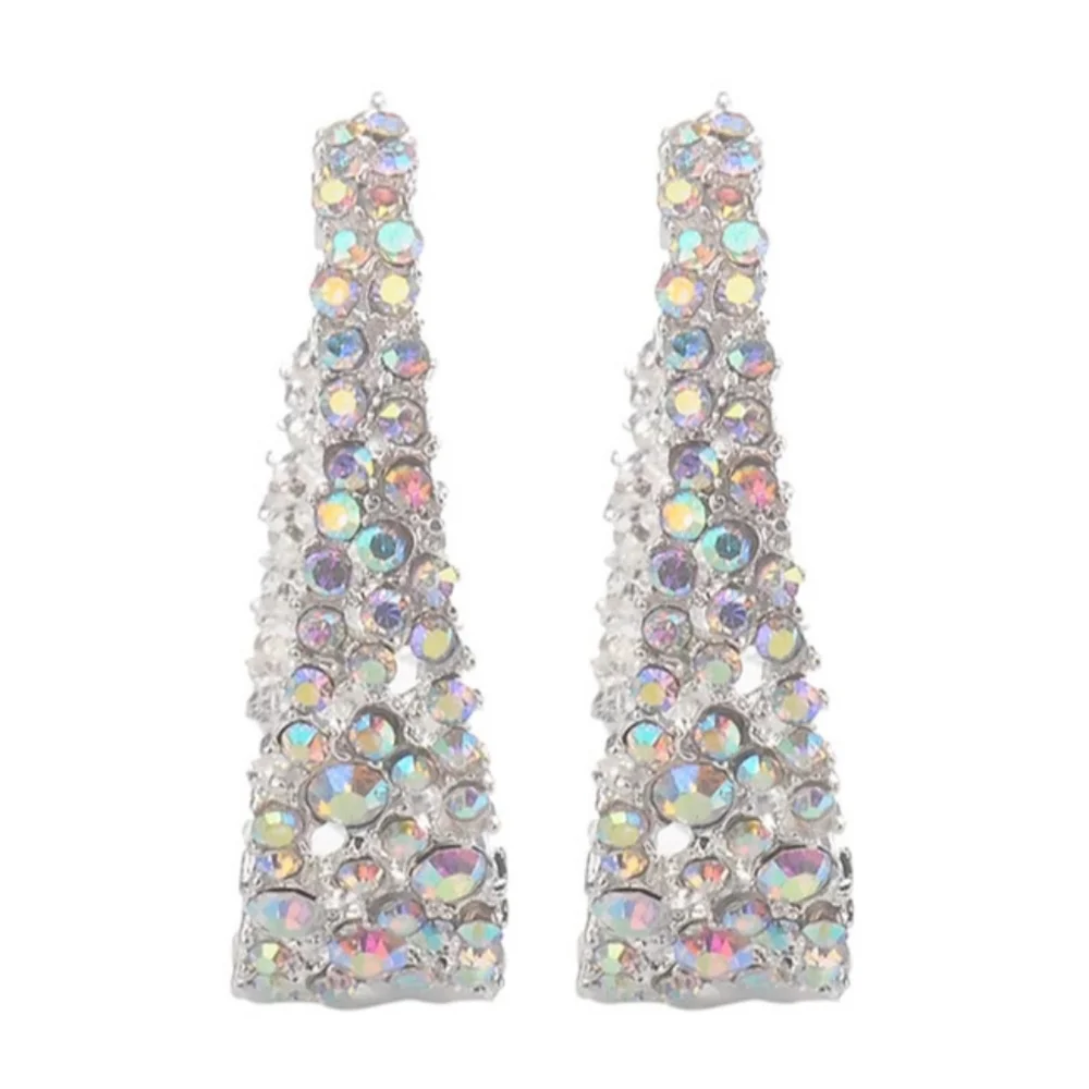 🎀 Boho Open Work Eardrop Earrings - Picture 5 of 7